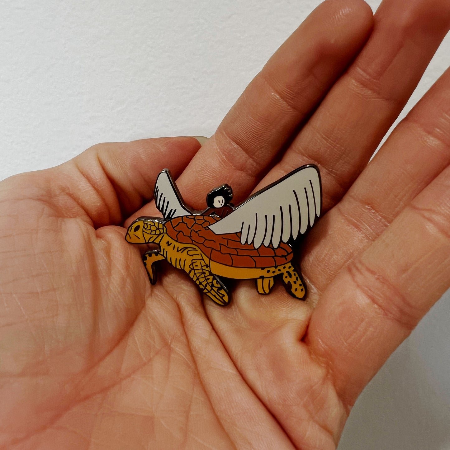 The Flying Turtle | Hard Enamel Pin