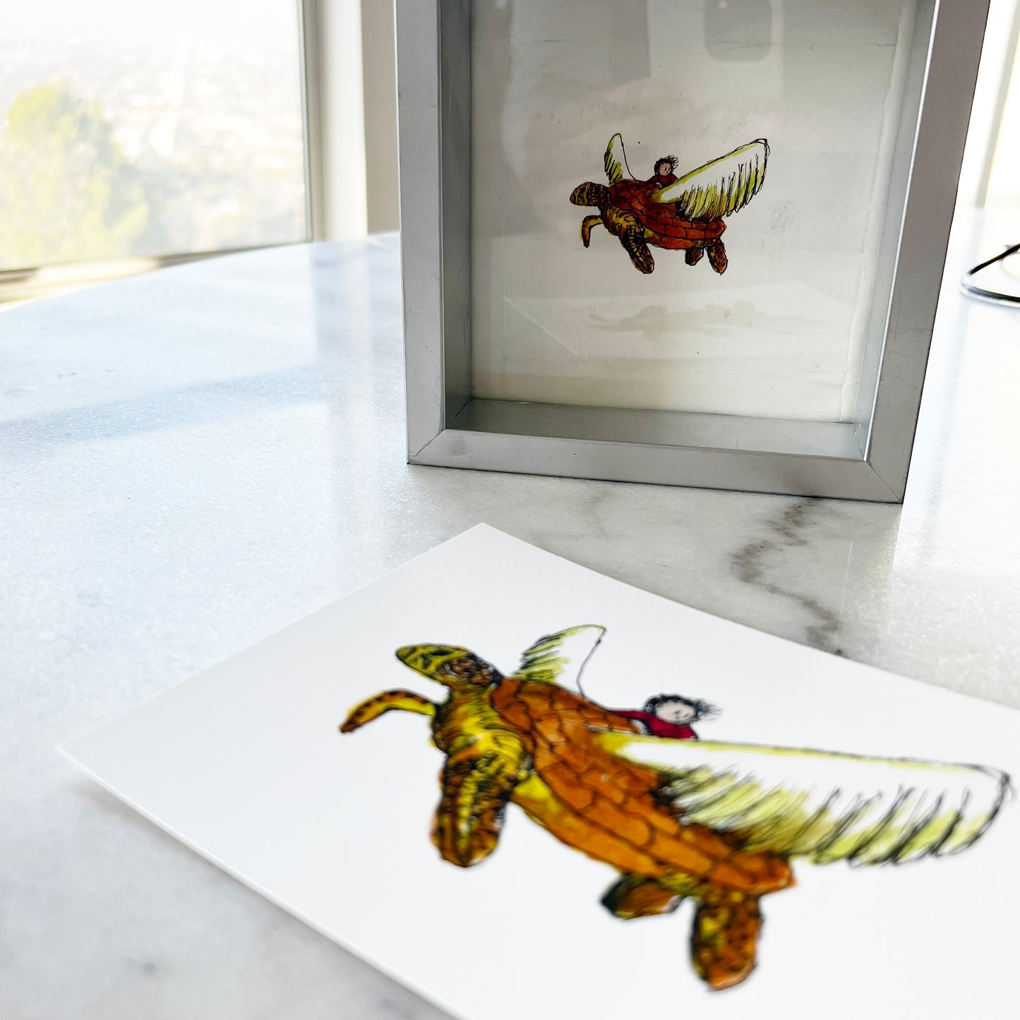 The Flying Turtle - Fine Art Print (Edition of 25)